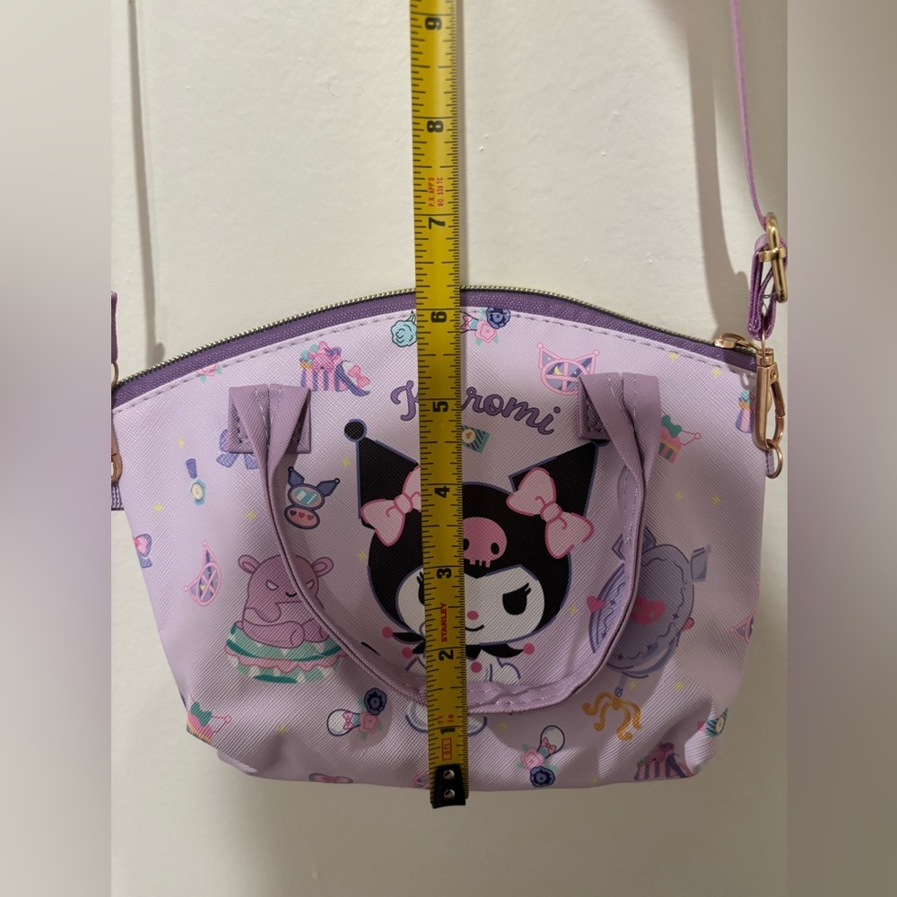 Kuromi Lavender Crossbody Bag - Women's Shoulder Purse - Picture 8 of 11